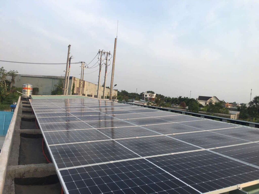 Lắp điện mặt trời tại các trạm 110kV của điện lực