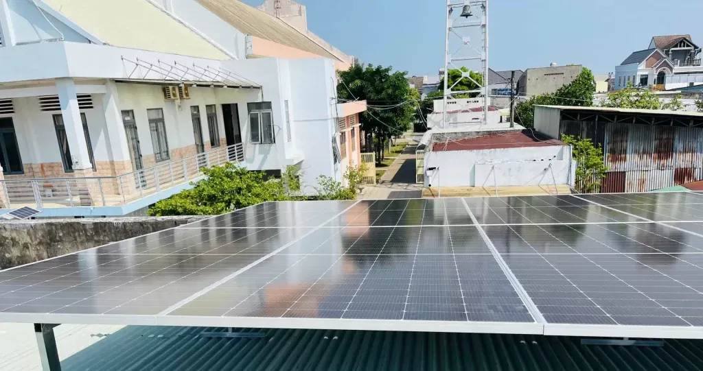 Giáo xứ Đồng Phát Đồng Nai Tiên Phong lắp Điện mặt trời