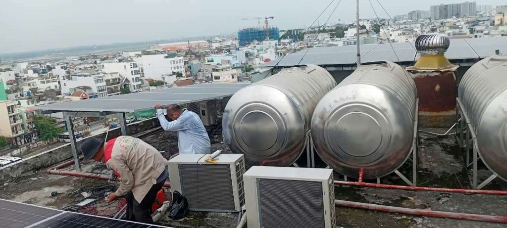 Solar Quang Đạt thi công điện mặt trời 10kWp – 385 Cộng Hòa, TP.HCM