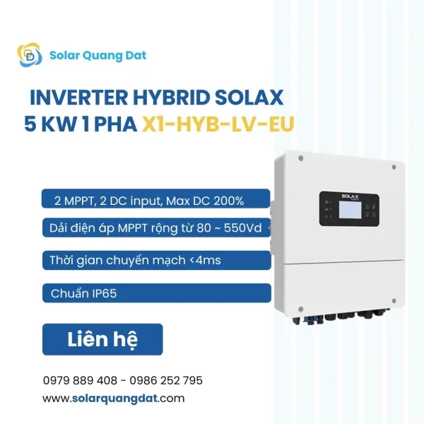 Inverter-hybrid-Solax-5kW