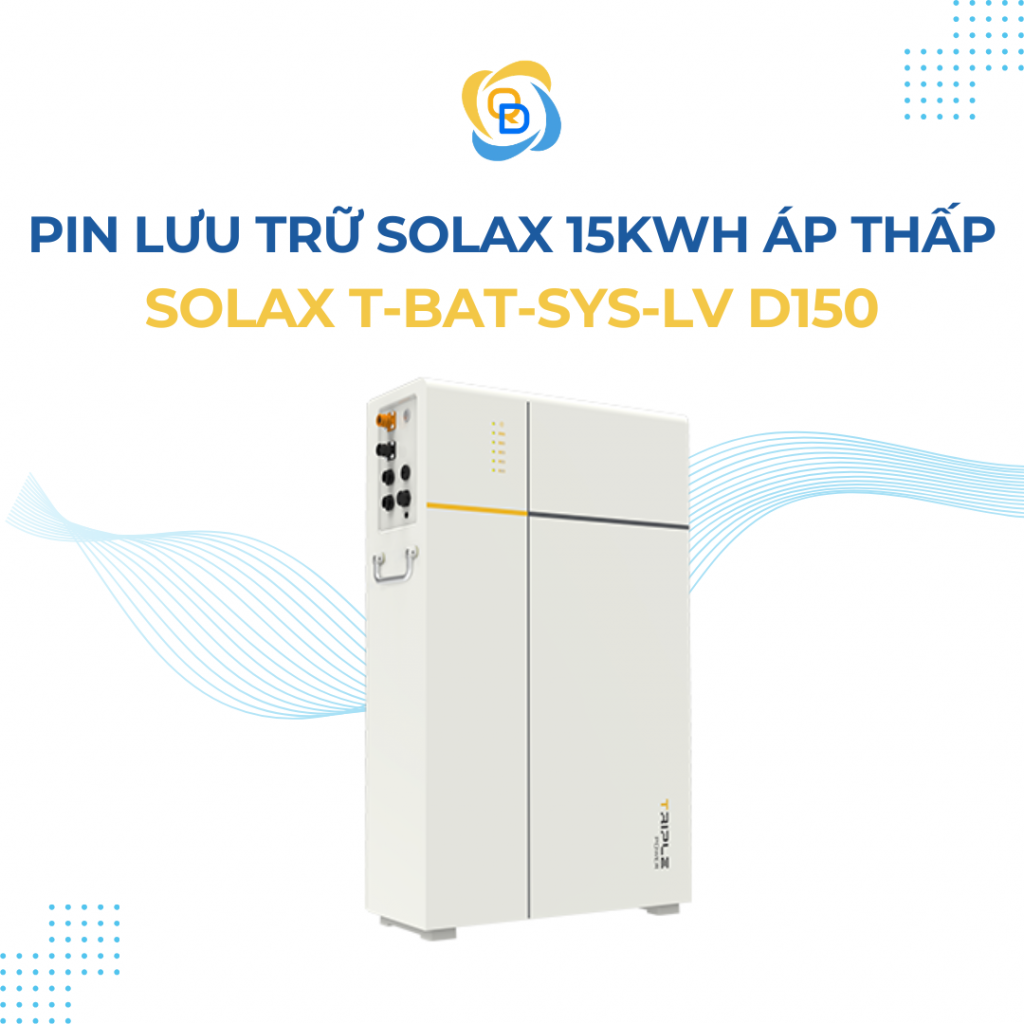 SolaX T-BAT-SYS-LV D150 | Pin Lưu Trữ 15kWh Áp Thấp - Solar Quang Đạt