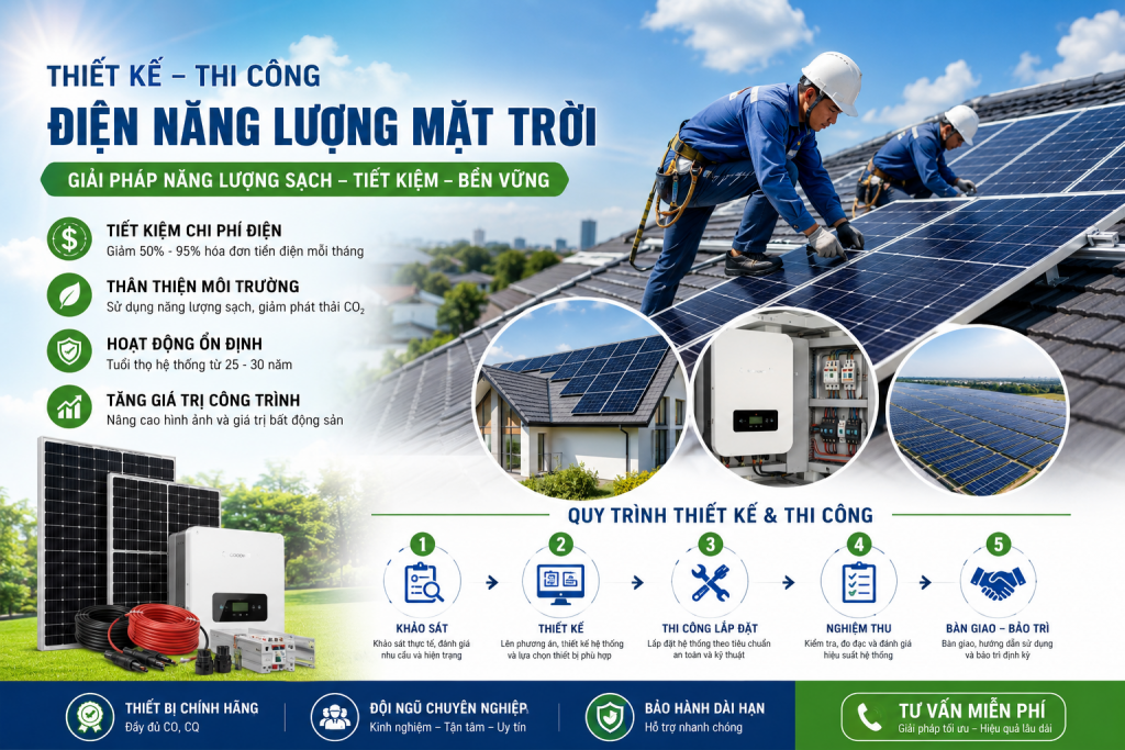BẢO TRÌ HỆ THỐNG ĐIỆN MẶT TRỜI GIÚP KÉO DÀI TUỔI THỌ VÀ TỐI ƯU HIỆU SUẤT