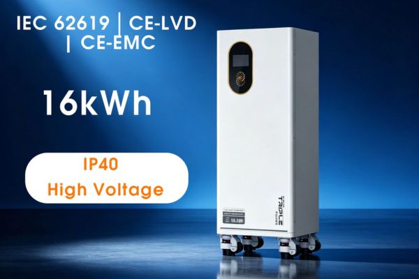 Pin lưu trữ Solax 16kWh gọn đẹp, giá tốt, thích hợp lắp trong nhà